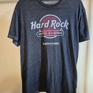 Hard Rock Cafe Punta Cana Graphic Tee - Charcoal